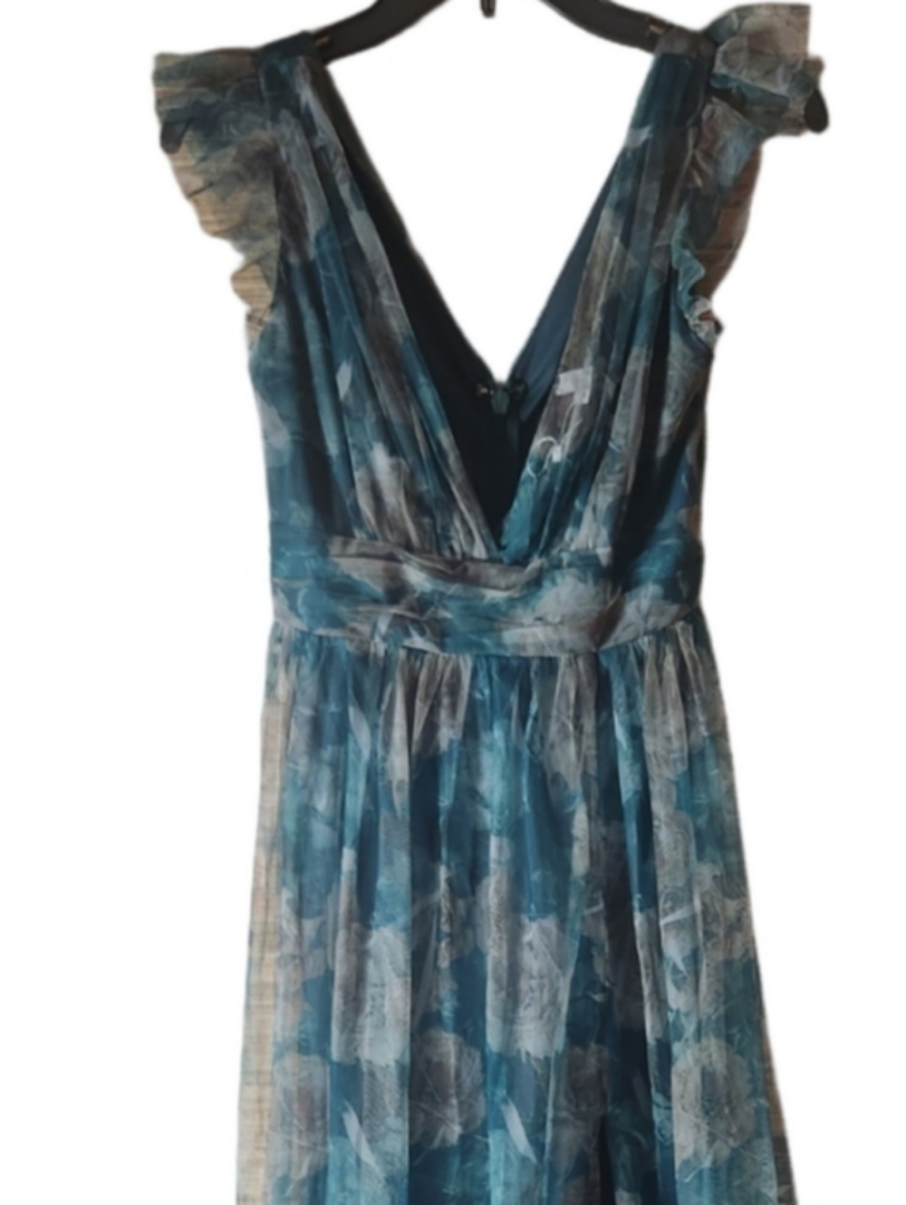 Baltic Born Adelyn Maxi with Sheer Cap Sleeves Size Small - Picture 8 of 15